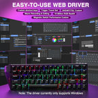 AULA WIN68 HE Hall Effect 60% Magnetic Gaming Keyboard