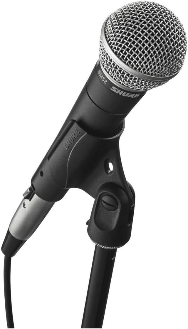 Shure SM58-LC Cardioid Dynamic Vocal Microphone Bundle