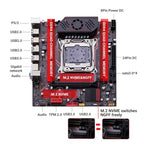 TNASZKD X99 H9S Motherboard Combo Kit with Xeon E5-2630 v4