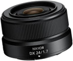 Nikon 20119 NIKKOR Z DX 24mm f/1.7 Wide Angle Lens
