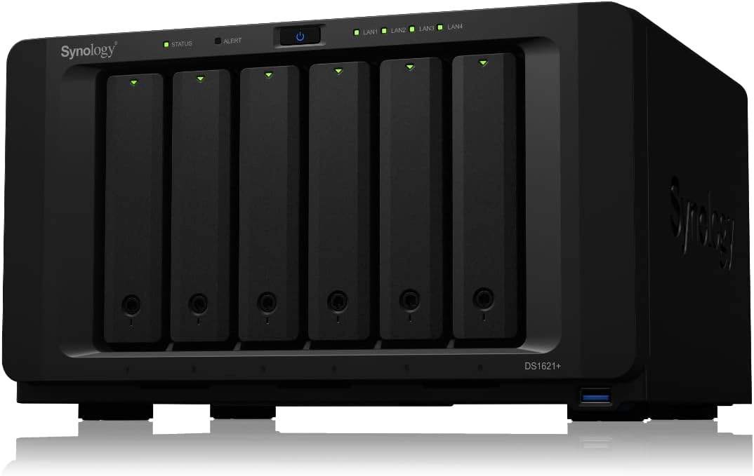 Synology DS1621+ DiskStation NAS - High Performance Storage