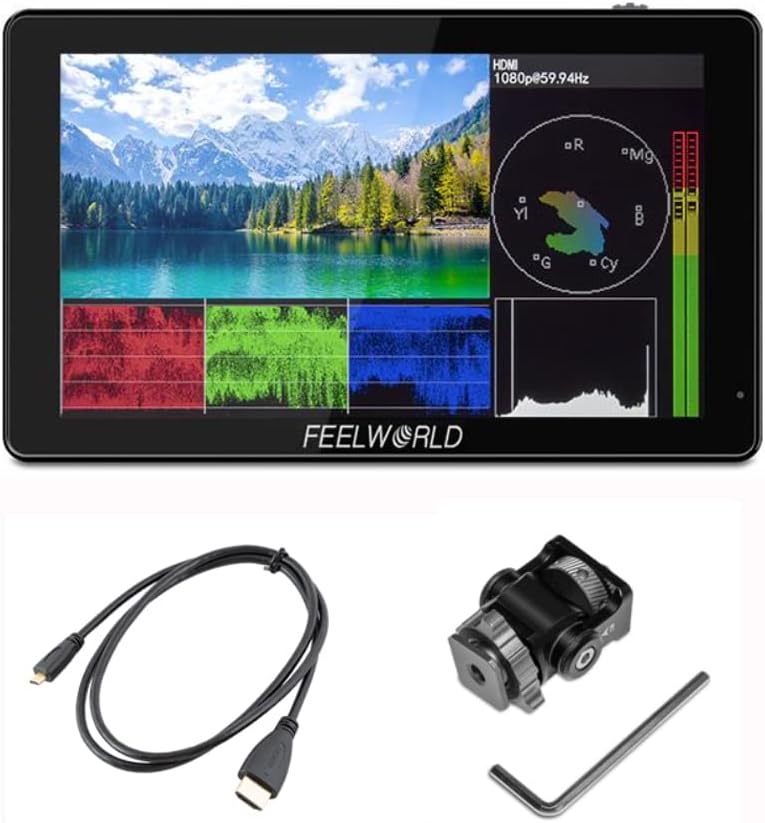 FEELWORLD LUT5: 5.5" 3000nit Touch Screen Camera Monitor
