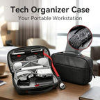 MEKICOWL Electronic Organizer Pouch with Removable Card Slots