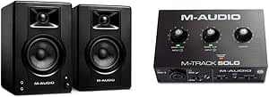 M-Audio M-Track Solo Recording & Streaming Bundle