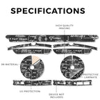 Vision Signs & Graphics Glossy Glitter Skin for Audeze Maxwell 2