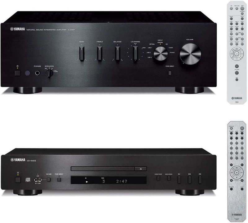 Yamaha WWSCDAS30 CD-S303 & A-S301 Hi-Fi Audio System — main product image