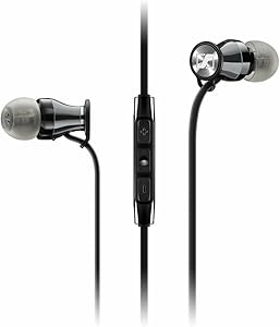 Sennheiser 506815 M2 IEG In-Ear Headset - Black Chrome