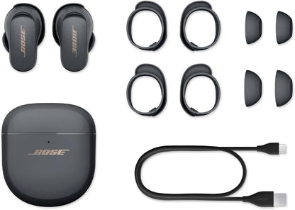 Bose 870730-0040 QuietComfort Earbuds II Eclipse Grey