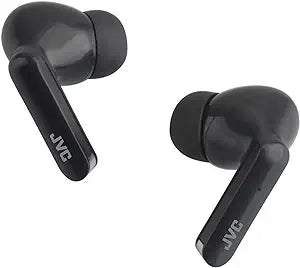 JVC HAB5TB Ultra Compact True Wireless Black Earbuds — main product image