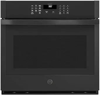 GE JTS3000DNBB 30" Single Wall Oven Scan-to-Cook Black
