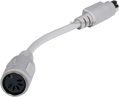 Monoprice 101128 DIN5F to MDIN6M AT Keyboard Adapter