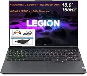 Lenovo Legion 5 Pro Ryzen 7 RTX 3060 Gaming Laptop