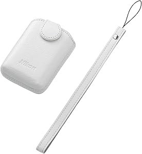 Nikon 25860 CS-CP4-1 Leather Camera Case - White