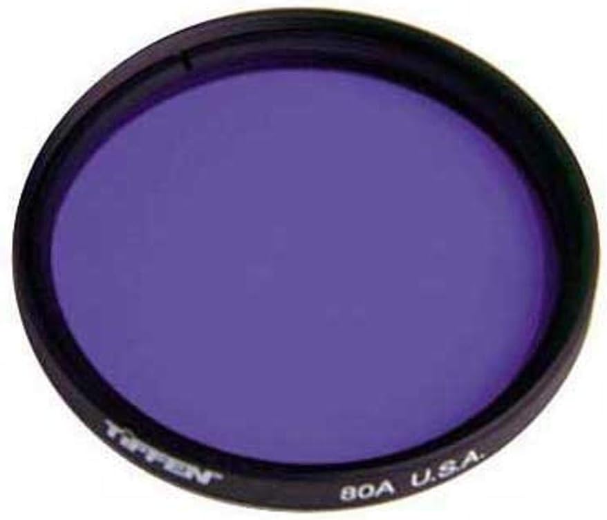Tiffen 5580A 55mm 80A Color Correction Filter