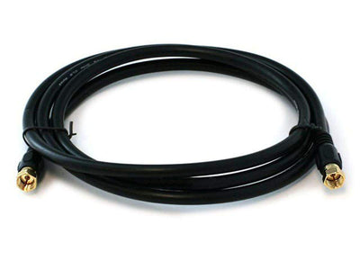 Monoprice 103031 RG6 Quad Shield Coaxial Cable 6ft