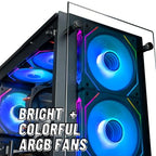 Empowered PC Stratos Micro RTX 5090 Ryzen 7 9800X3D Gaming Desktop
