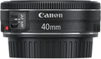 Canon 6310B002 EF 40mm f/2.8 STM Lens Bundle Renewed
