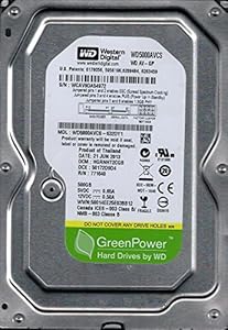 Western Digital WD5000AVCS 500GB SATA Hard Drive