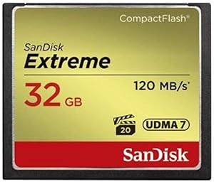 SanDisk SDCFXSB-032G-G46 Extreme 32GB Compact Flash Card