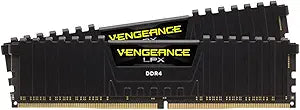 Corsair CMK64GX4M2G4000C18 64GB Vengeance LPX DDR4 4000MHz Memory — main product image