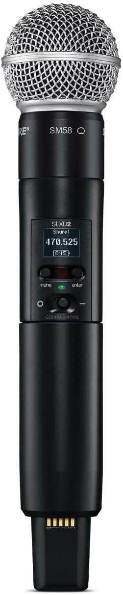 Shure SLXD2/SM58=-G58 Digital Wireless Handheld Microphone — main product image