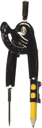 Westcott 12201 Metal Ball Bearing Compass with Pencil