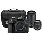 Nikon CRTE1NKD7500X2LN D7500 DSLR Lens Kit (Renewed)