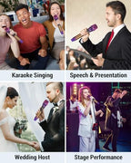 CXVX Rechargeable UHF Wireless Handheld Microphone System