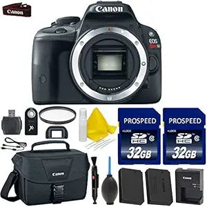 Canon SL1 EOS Rebel DSLR Camera Bundle