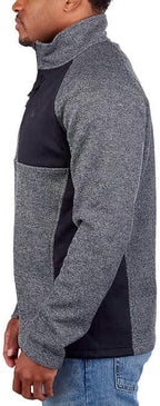 Spyder XL Men's Half Zip Sweater Pullover (Blue)