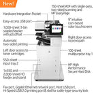 HP 7PS99A#BGJ LaserJet Enterprise Flow MFP M635z Printer