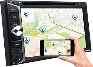 Gravity D920BT 6.2" Double Din Car Stereo with Bluetooth
