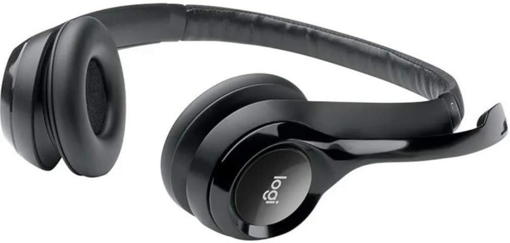 Logitech 981-000014 ClearChat Comfort USB Headset H390 (Renewed)