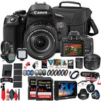 Canon 3924C002 EOS Rebel T8i DSLR Camera 18-55mm Lens Kit (Renewed)