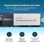 Synology DS1525+ 5-Bay Diskless NAS for Video Production