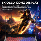 HP OMEN Transcend 14 AI Gaming Laptop, 2.8K OLED Display