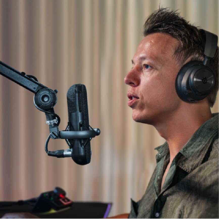 SteelSeries 60474 Alias Pro Mic Boom Arm for Streaming