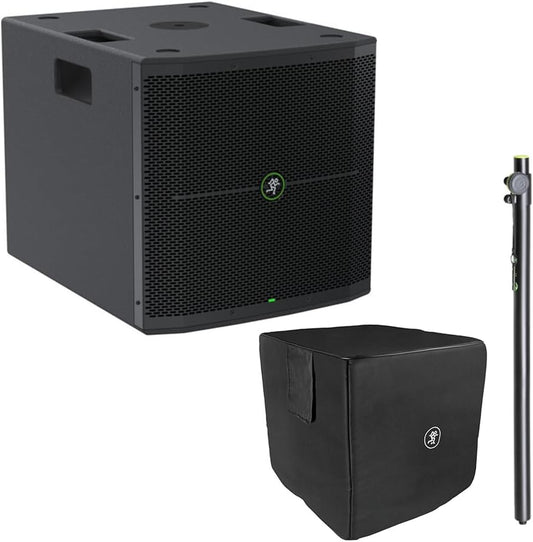 Mackie MATHUMP115S Thump 115S 1400W Powered Subwoofer Bundle