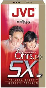 JVC T-120DU Premium VHS Videocassettes (Discontinued)