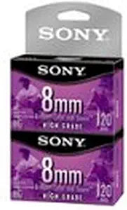Sony P6120HGL/2B 8mm High Grade Camcorder Cassettes (2-Pack)