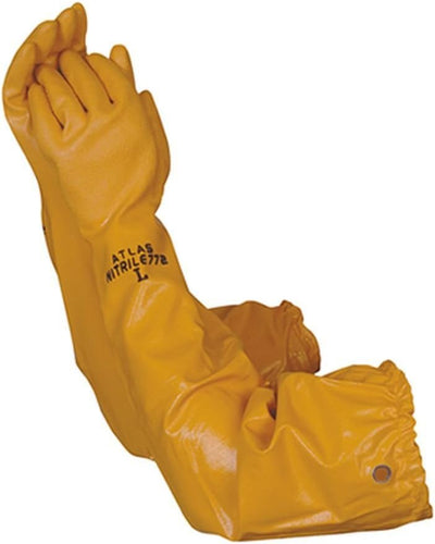 Atlas 772 Nitrile Chemical Resistant Elbow Gloves