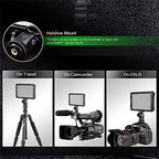 QWERAXZG Bi-Color Pocket LED Video Light