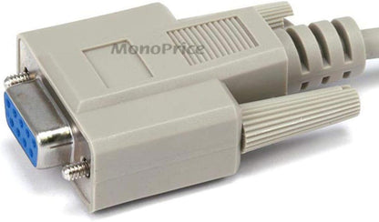 Monoprice 100461 DB9 Female to DB25 Male Serial Cable - 3ft