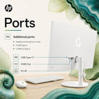 HP 22-Inch Full HD All-in-One Desktop Computer with Windows 11