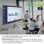Elite Screens T119NWS1 119-Inch Portable Tripod Projector Screen