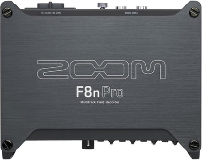 Zoom F8n Pro 8-Input Multitrack Field Recorder Bundle