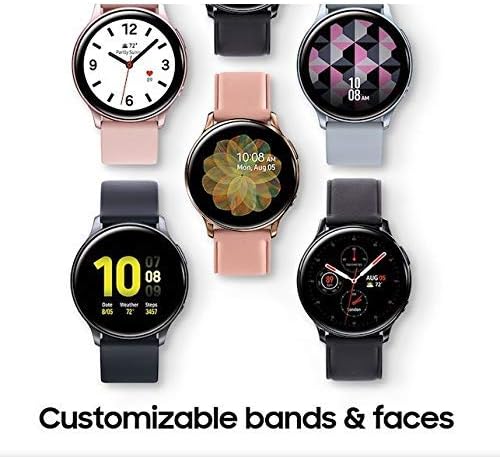 Samsung CRTSAMACT240SRB Galaxy Watch Active2 LTE Renewed