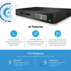 Amcrest AMDV5116-I3 16-Channel 4K AI Pentabrid DVR (Renewed)