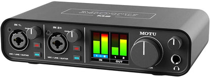 MOTU 3120 M2 2x2 USB-C Audio Interface Bundle