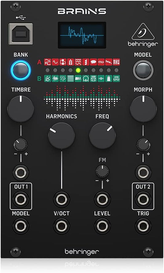Behringer 000-E6H00-00010 BRAINS Eurorack Oscillator Module